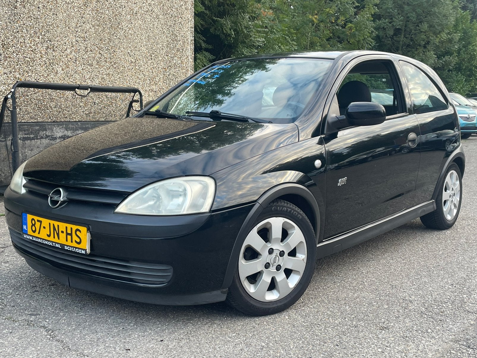 Opel Corsa 1.4 I 16V SPORT 3D Zwart / GOED RIJDEND / APK ***, Voorwielaandrijving, 450 kg, 40 €/maand, 4 cilinders