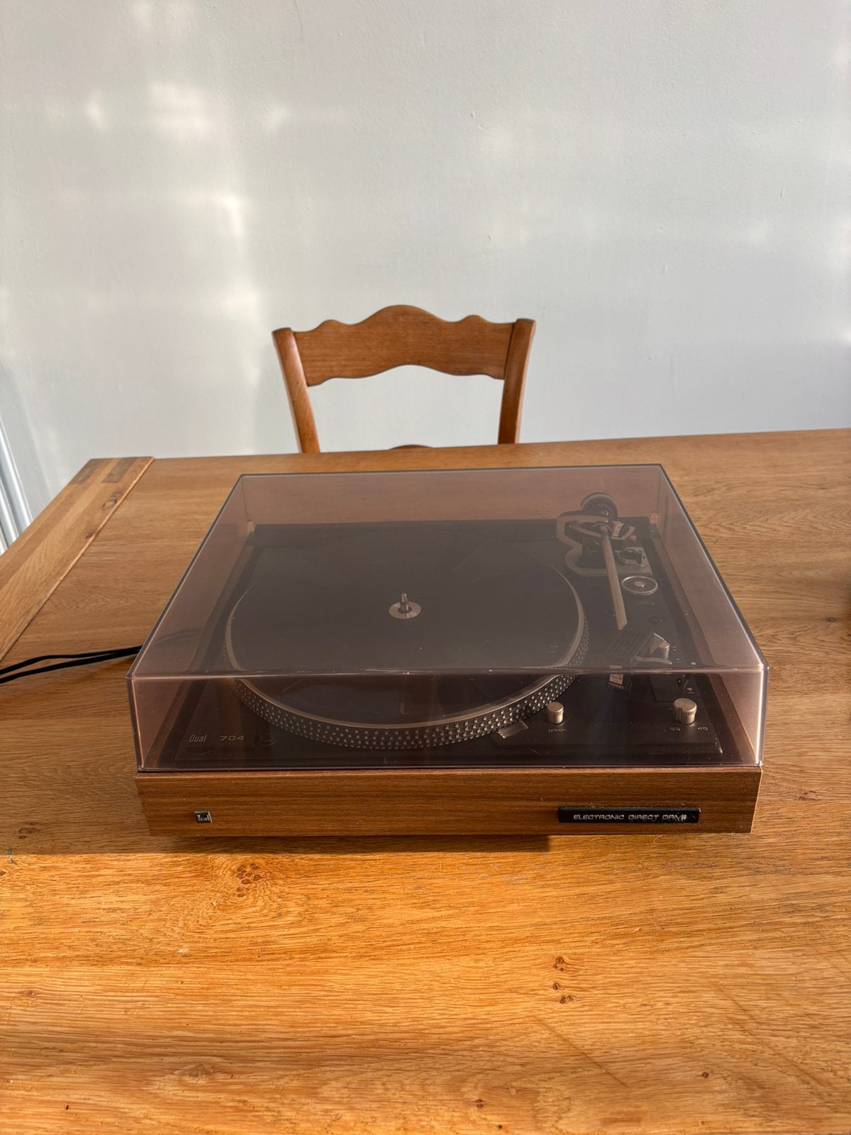 Vintage Dual CS 704 Platenspeler, Ophalen, Gebruikt, Overige merken