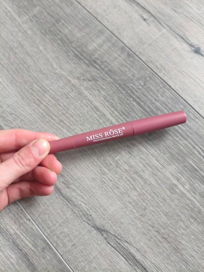 Nieuw Miss Rose 2 in 1 matte lipstick & lipliner, Lippen, Verzenden, Nieuw, Make-up