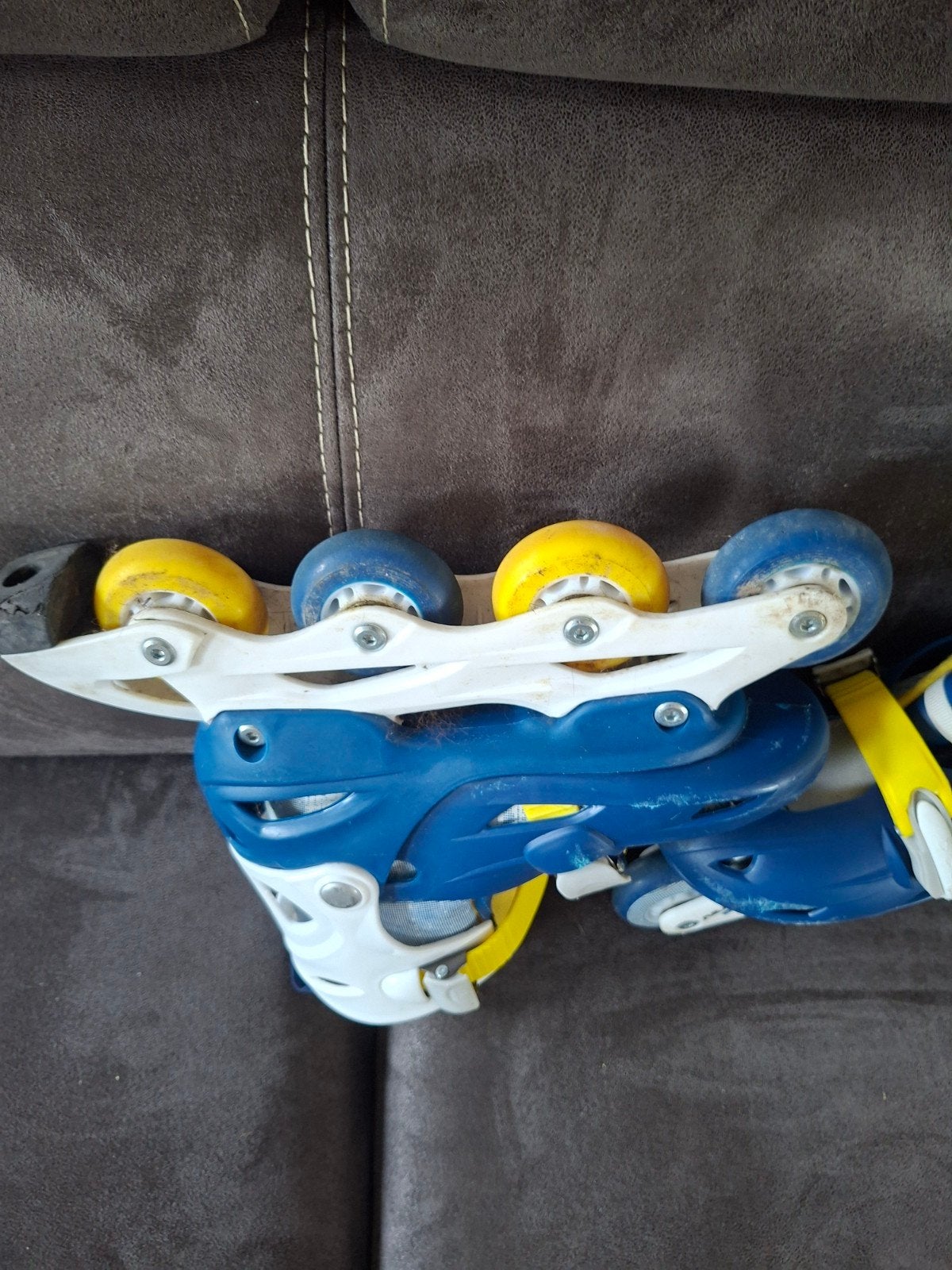 Nijdam verstelbare inline skates maat 34-37, Sport en Fitness, Schaatsen, Ophalen, Gebruikt, IJshockeyschaatsen, Nijdam