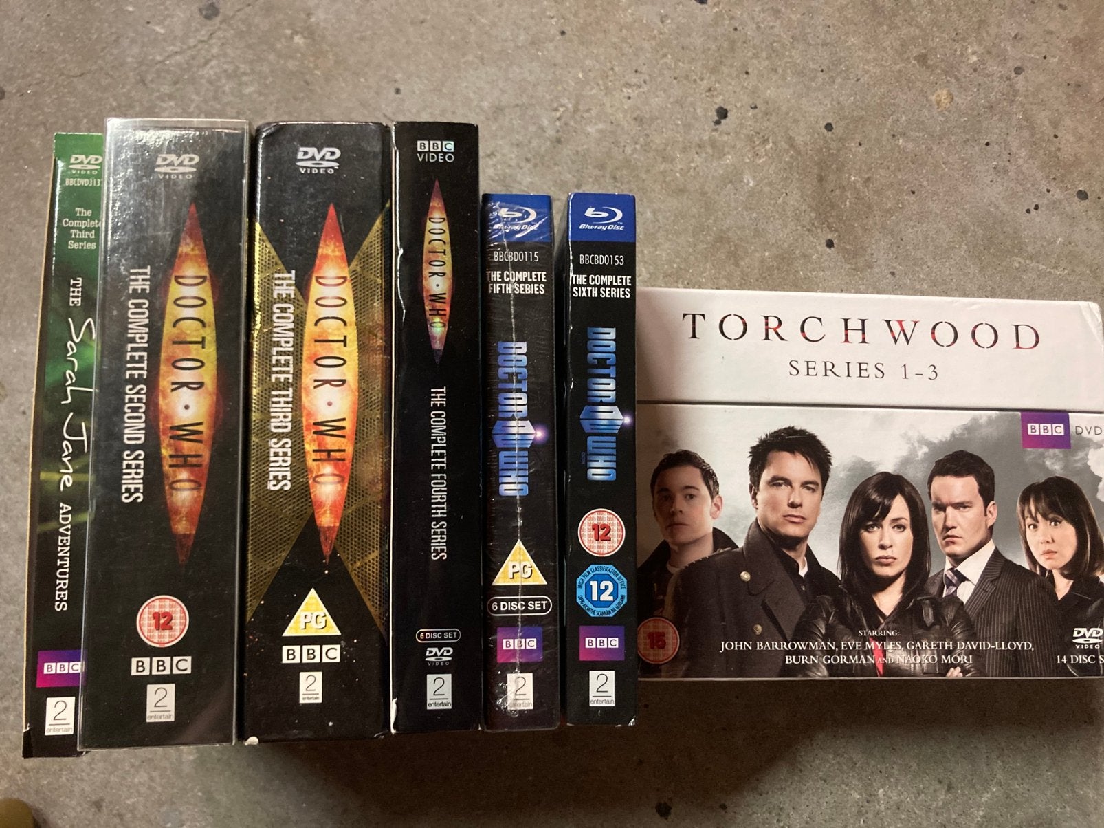 Dr. Who seisoen 2 t/m 6 plus Torchwood, Alle leeftijden, Ophalen of Verzenden, Zo goed als nieuw