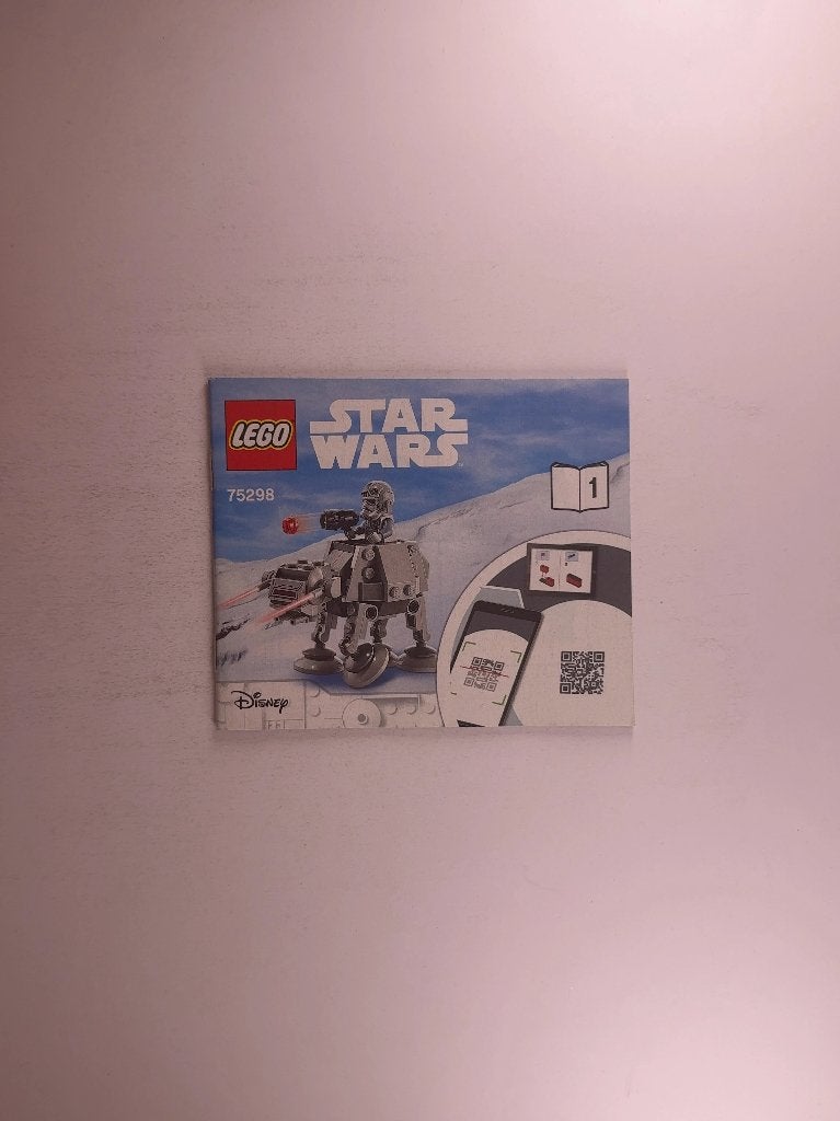 LEGO Star Wars 75298 (Instructions) for Set 75298 AT-AT vs, Star Wars, Lego, Overige typen, Nieuw