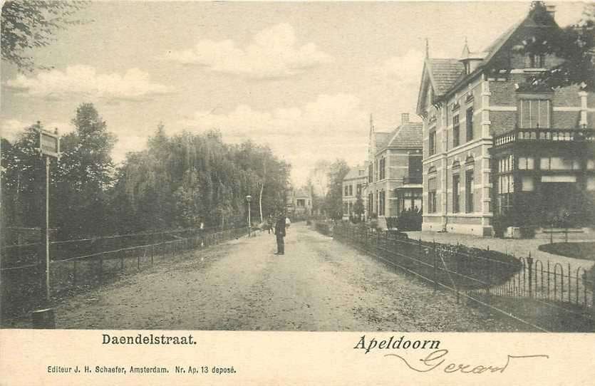 300-391-015 Apeldoorn Daendelstraat, Verzenden, Voor 1920, Gelderland