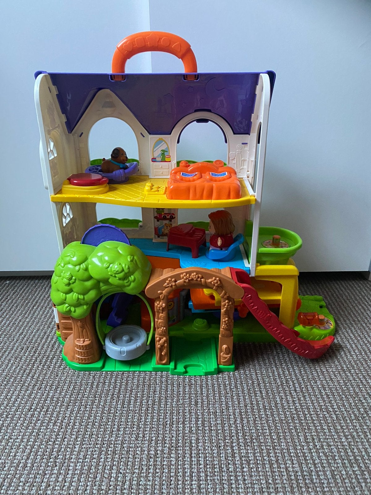 Vtech Vrolijke Vriendjes magisch speelhuis zgan, Ophalen of Verzenden, Zo goed als nieuw