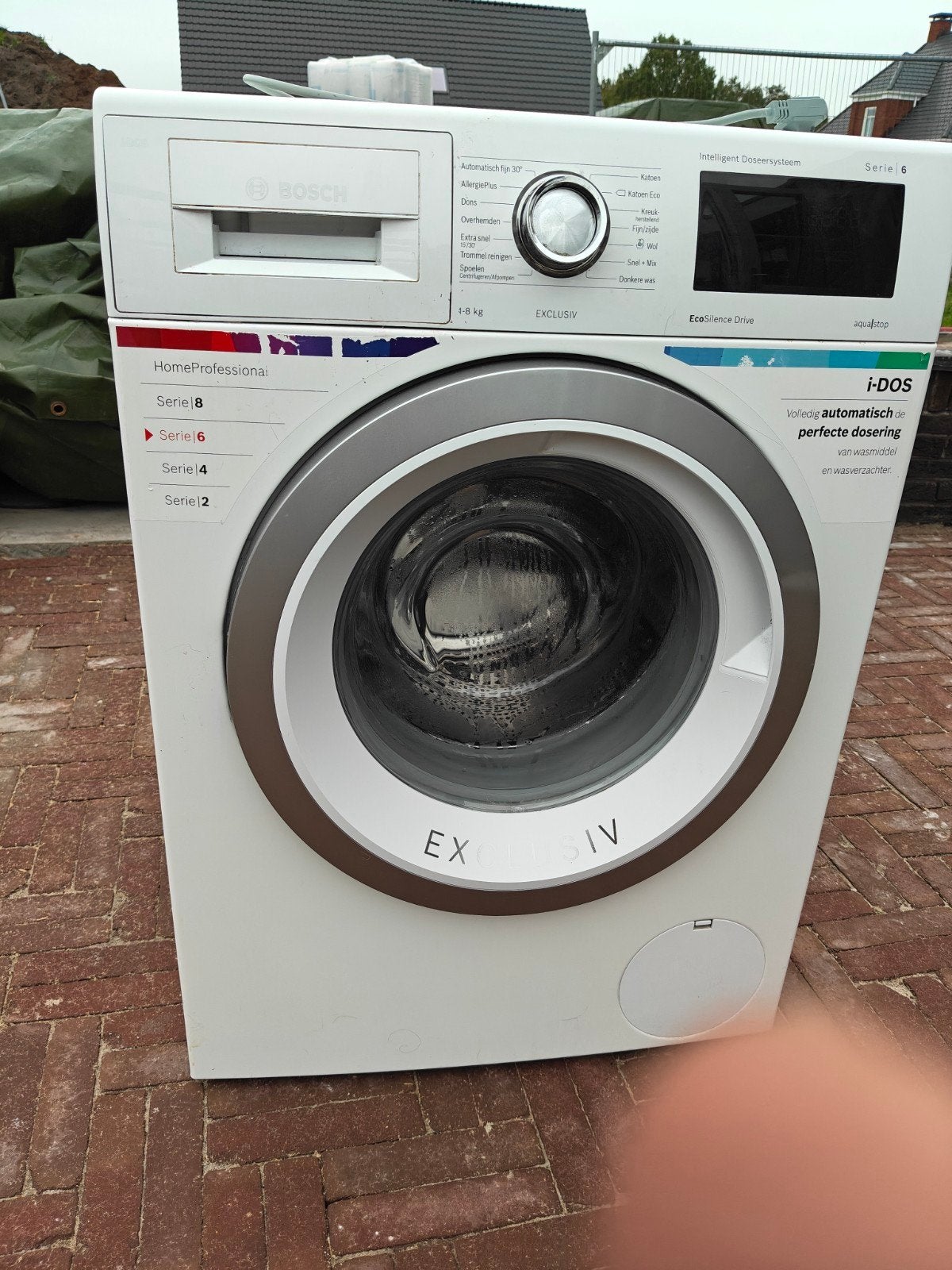 wasmachine bosch serie 6, Ophalen, Gebruikt, Handwasprogramma, Voorlader
