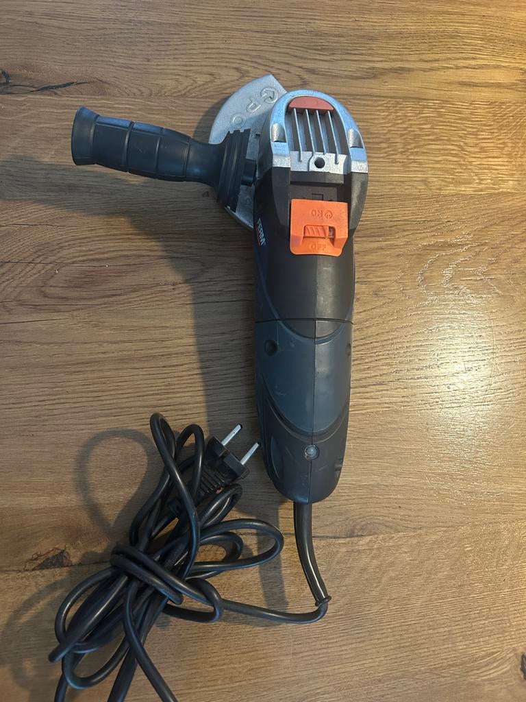 Haakse slijper Ferm, Doe-het-zelf en Verbouw, Gereedschap | Slijpmachines, Ophalen of Verzenden, Gebruikt, Haakse handslijpmachine