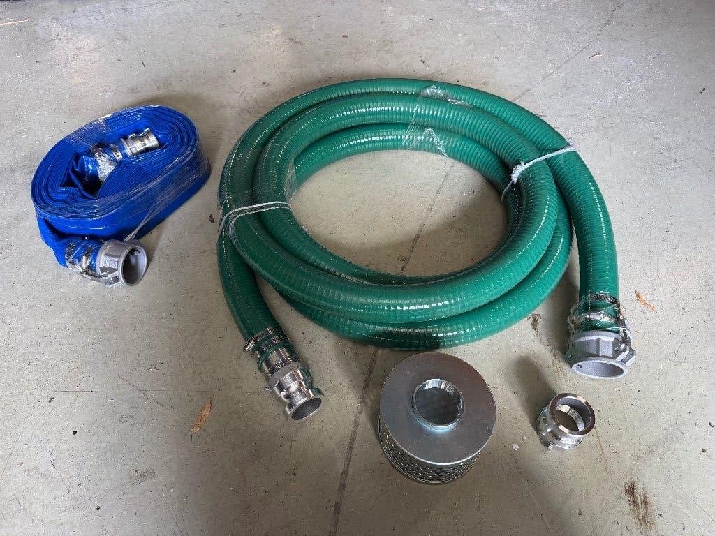 Waterpomp aanzuigslang en afvoerslang Nieuw, Ophalen of Verzenden, Nieuw, Handmatig, Beregeningspomp