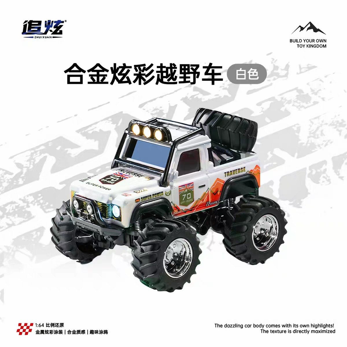 Mini RC Offroad Auto met Afstandsbediening, Elektro, Auto offroad, Nieuw, Ophalen of Verzenden