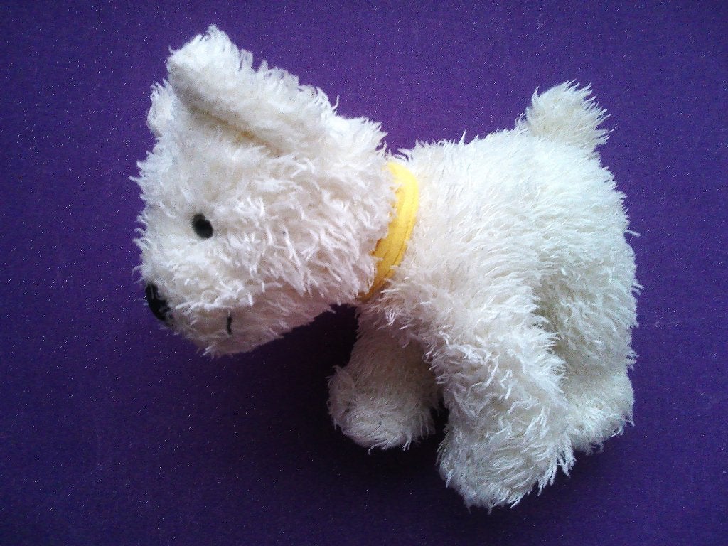 20 JARIGE HAPPY HORSE Knuffel HOND DERWYN UIT 2006 **Nieuw**, Happy Horse, Nieuw, Met label, Wit