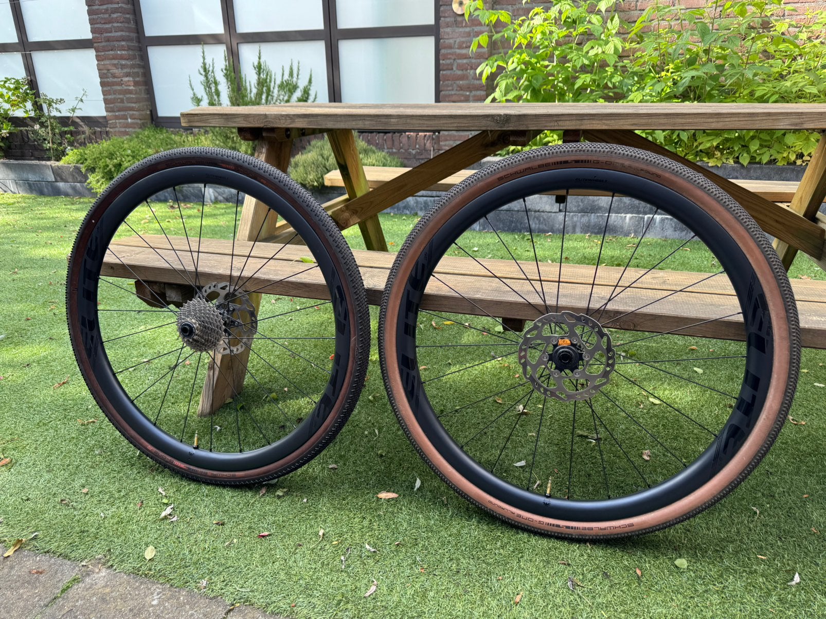 Elite Wheels ENT Gravel Carbon wielset 35x32, Fietsen en Brommers, Fietsonderdelen, Zo goed als nieuw, Gravelbike, Carbon, Ophalen