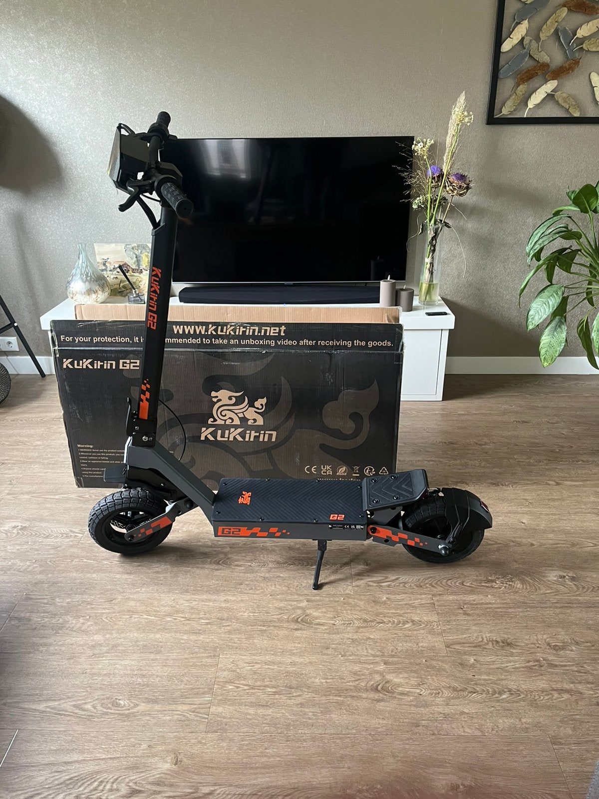 Kukirin G2 in Nieuwstaat! Moet snel weg!, Ophalen, Zo goed als nieuw, Elektrische step (E-scooter)