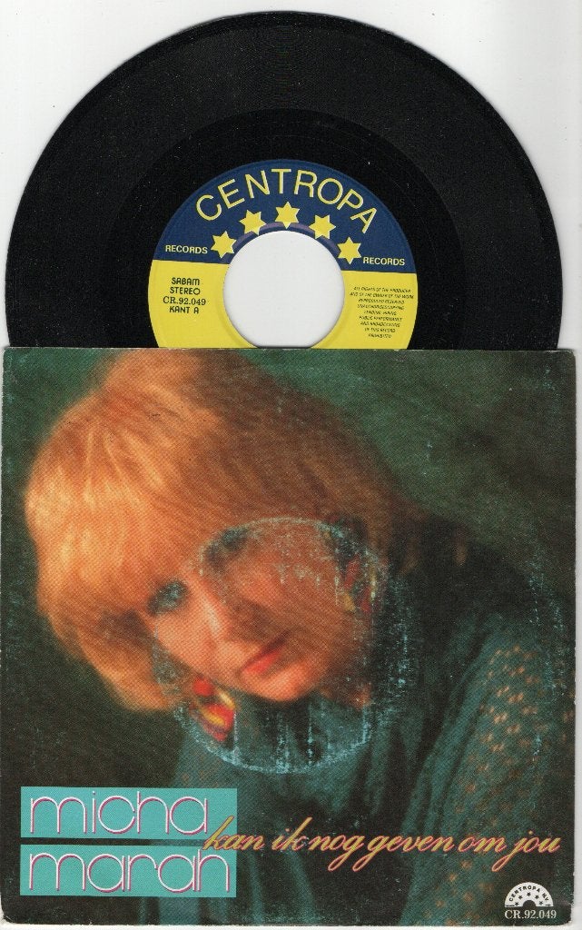 Micha Marah ‎– Kan Ik Nog Geven Om Jou, Cd's en Dvd's, Ophalen of Verzenden, Gebruikt, 7 inch, Levenslied of Smartlap