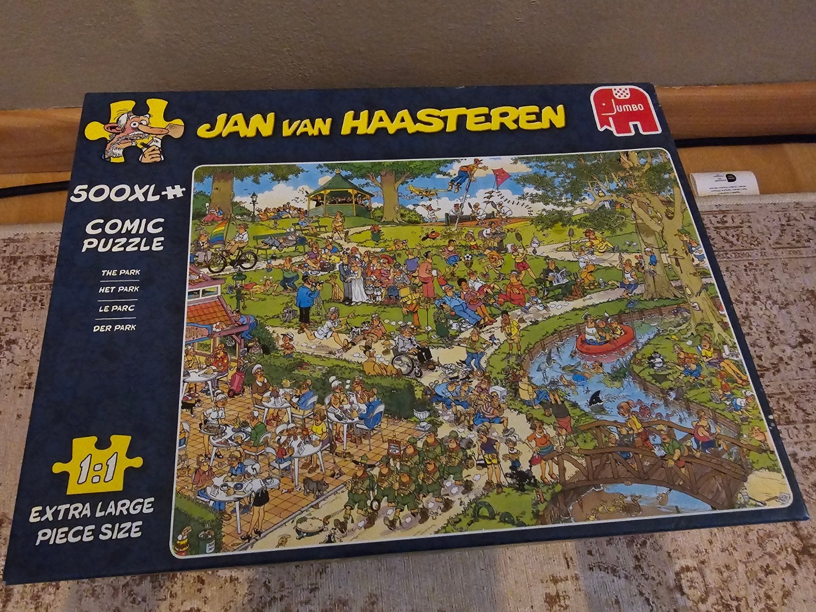 2 keer Jan van haasteren puzzel, Ophalen, 500 t/m 1500 stukjes, Gebruikt