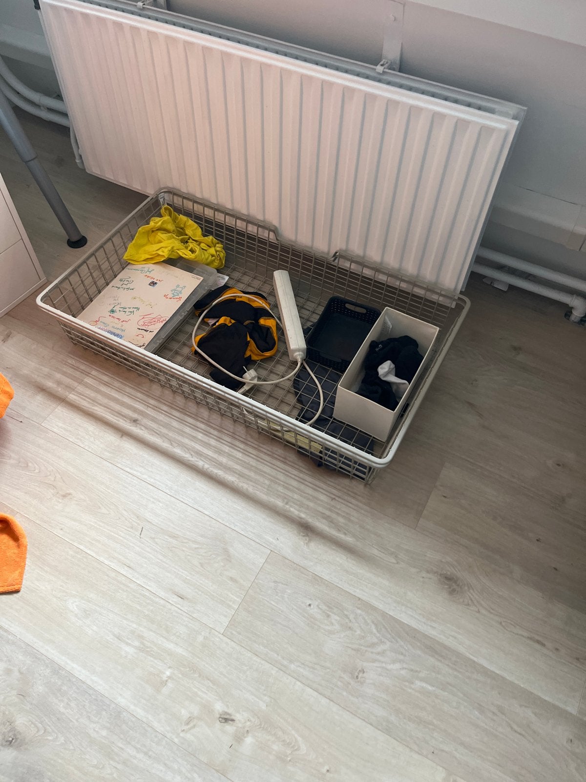 Metalen opbergmand voor in pax kast ikea 2stuks, Ophalen, Gebruikt, 50 tot 100 cm, Minder dan 100 cm