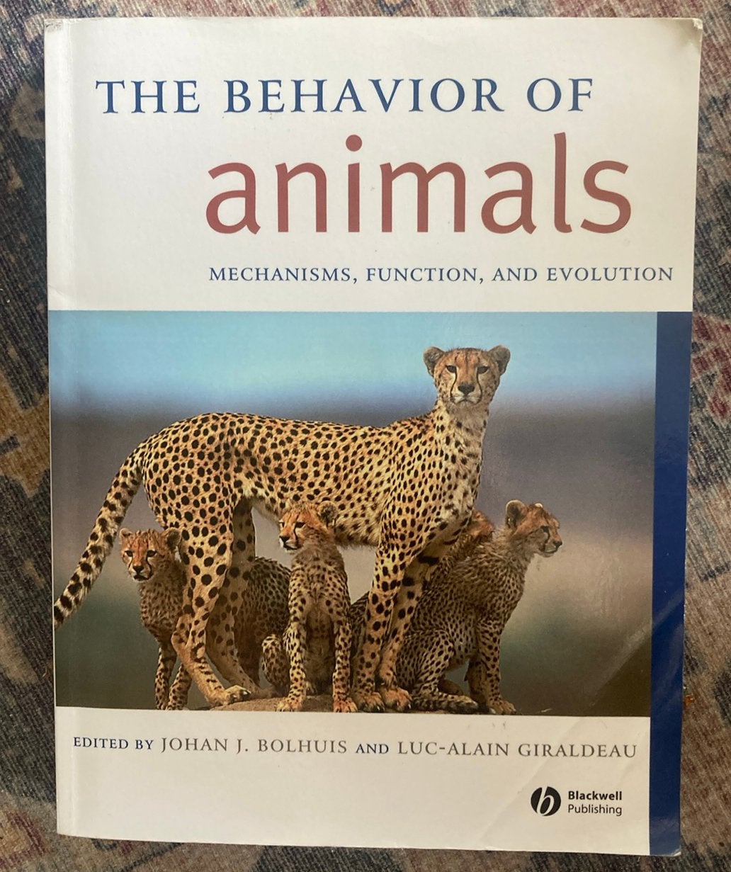 The behavior of animals; mechanisms, function, and evolution, Ophalen of Verzenden, Beta, Zo goed als nieuw, WO
