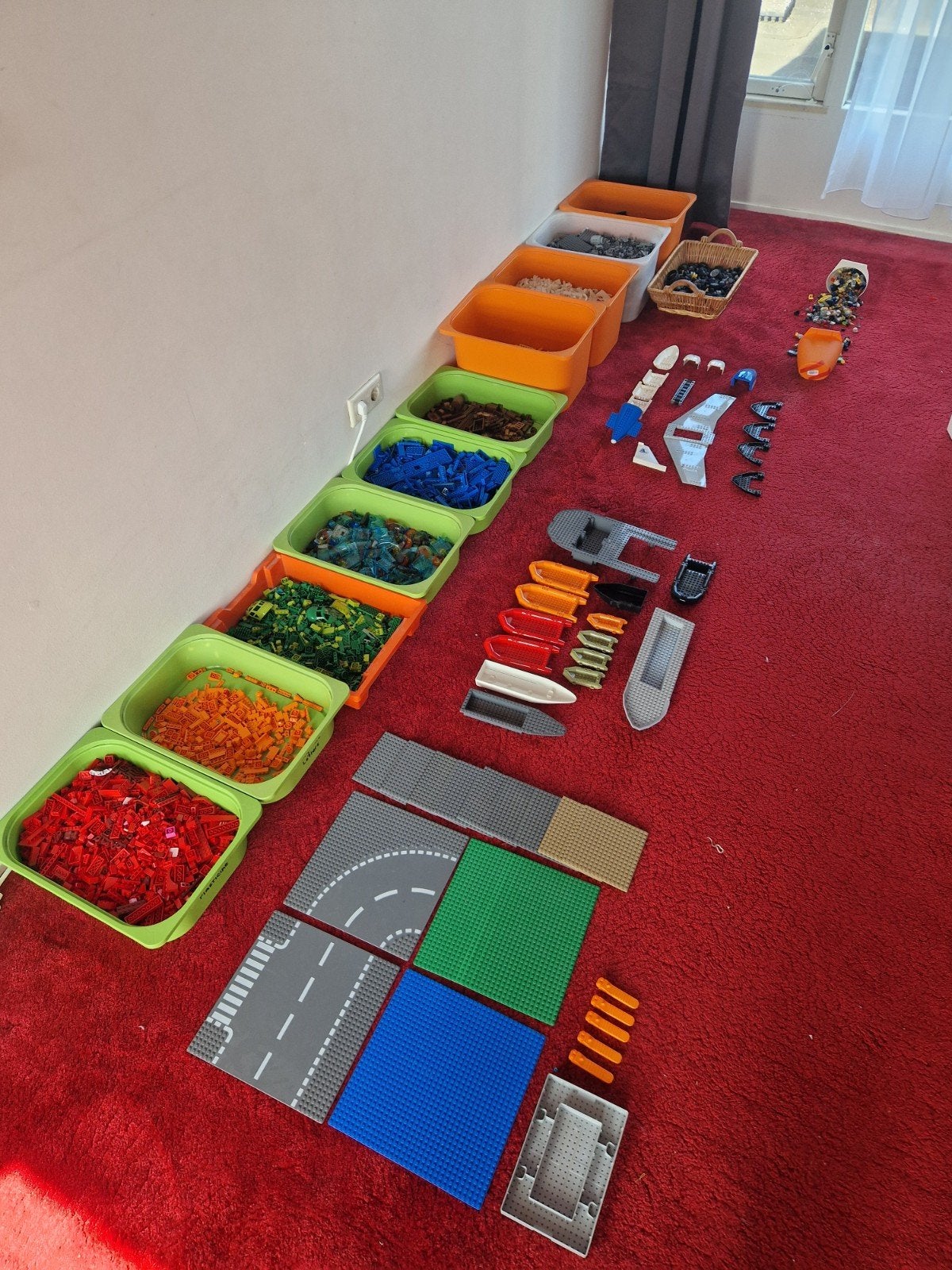 Gigantische Partij LEGO City (en meer) - 22,6 KG - Op kleur, Lego, Overige typen, Ophalen of Verzenden, Zo goed als nieuw
