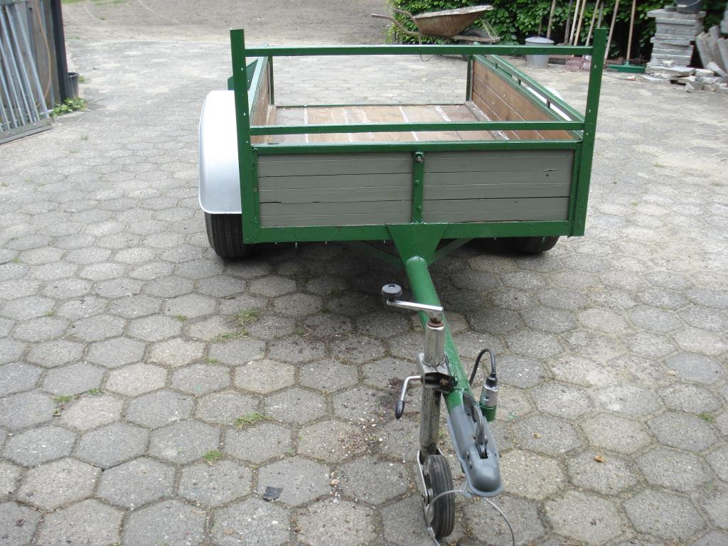 aanhanger 750kg in perfecte staat ( met torsie-as), Auto diversen, Ophalen of Verzenden, Gebruikt