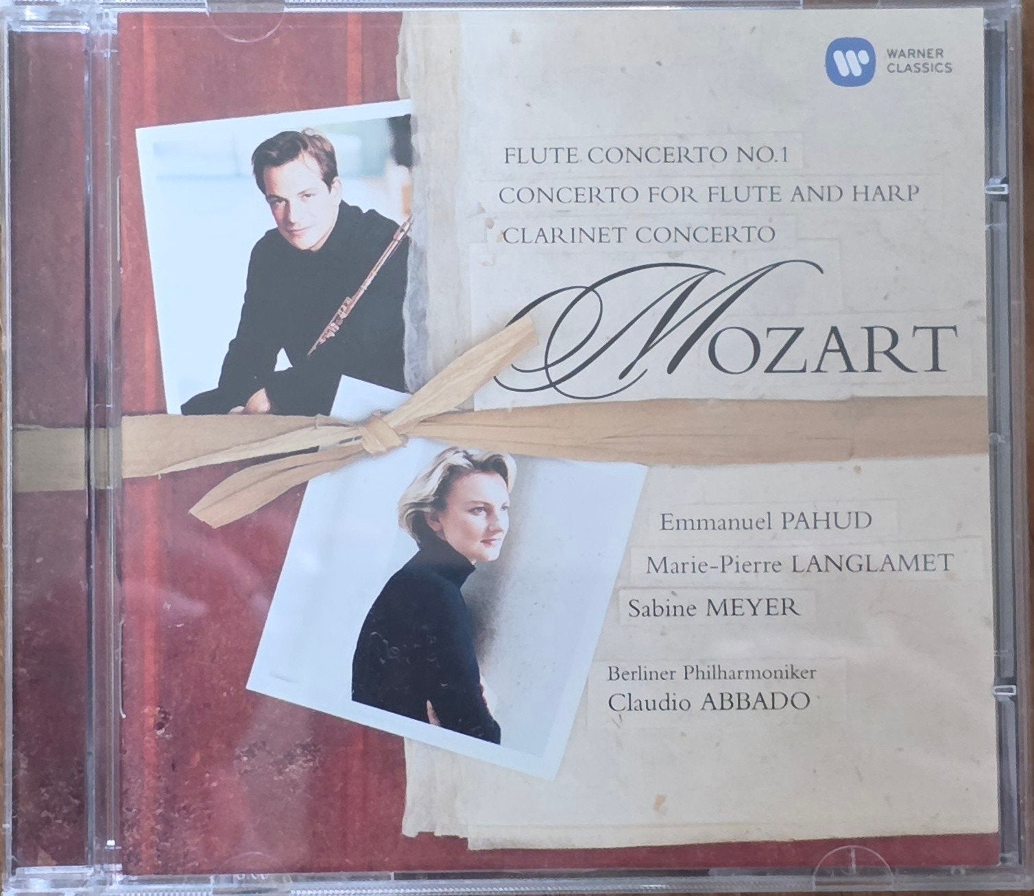 Mozart: Fluit-, Harp- en Klarinetconcerten - Meyer, Pahud, Mozart, Soloconcert, Inclusief doosje, Ophalen of Verzenden