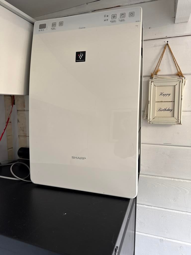 Sharp Plasmacluster Luchtreiniger - KC-F32EU-W, Ophalen of Verzenden, Zo goed als nieuw, Luchtreiniger