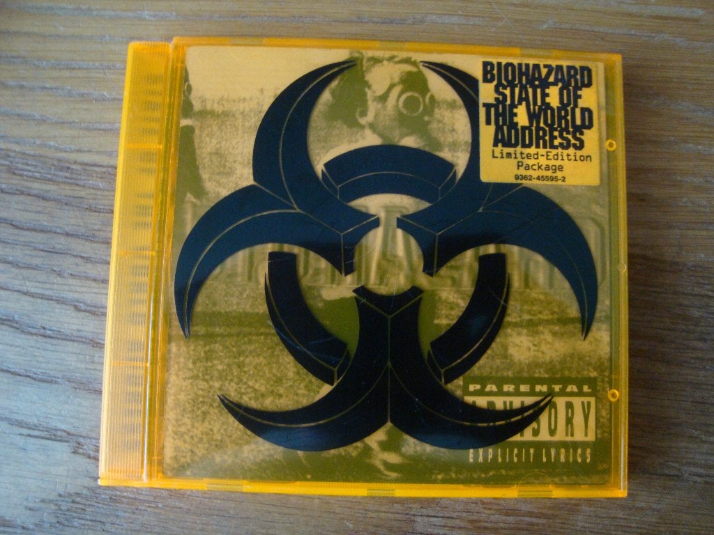 Biohazard - State of the World Address (Limited Edition), Cd's en Dvd's, Hardrock, Ophalen of Verzenden, Zo goed als nieuw, Inclusief doosje