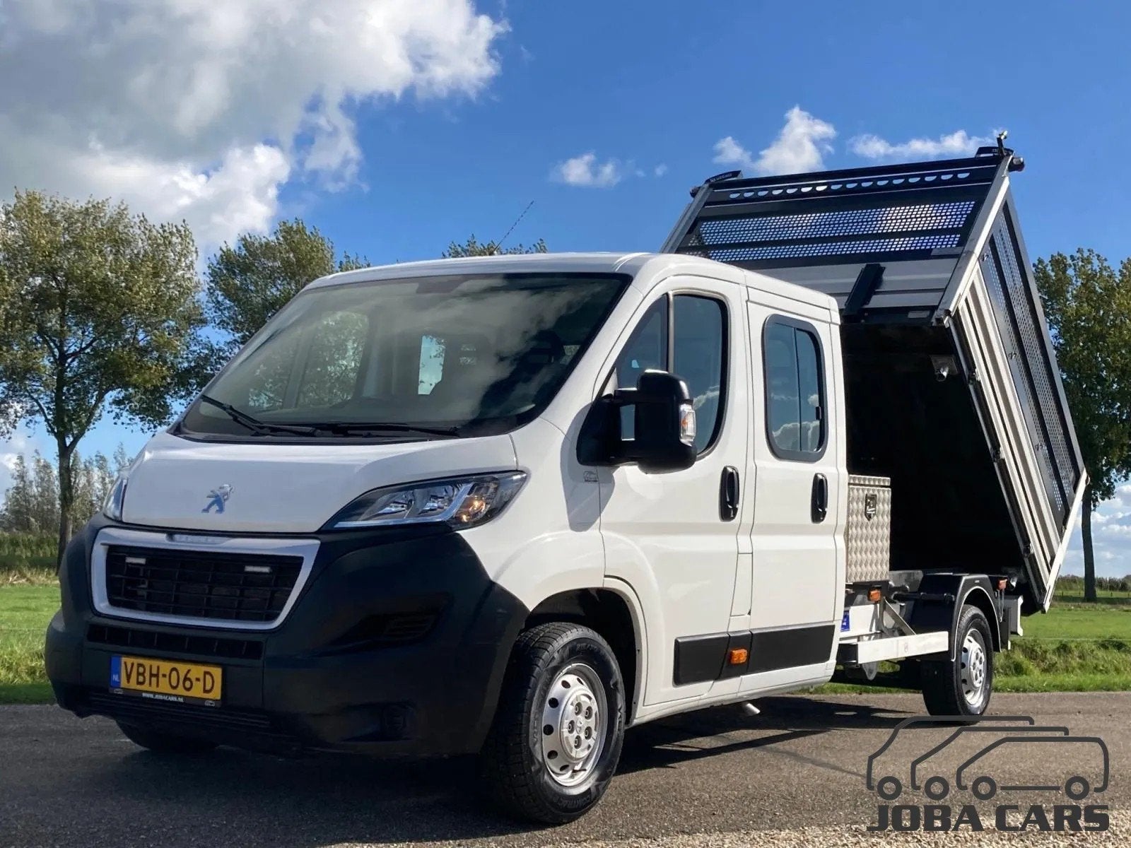Peugeot Boxer 2.0 HDI 96kw EUR6 DC Kipper 2019 66.355 Km, Auto's, Peugeot, Voorwielaandrijving, 15 km/l, Gebruikt, Euro 6
