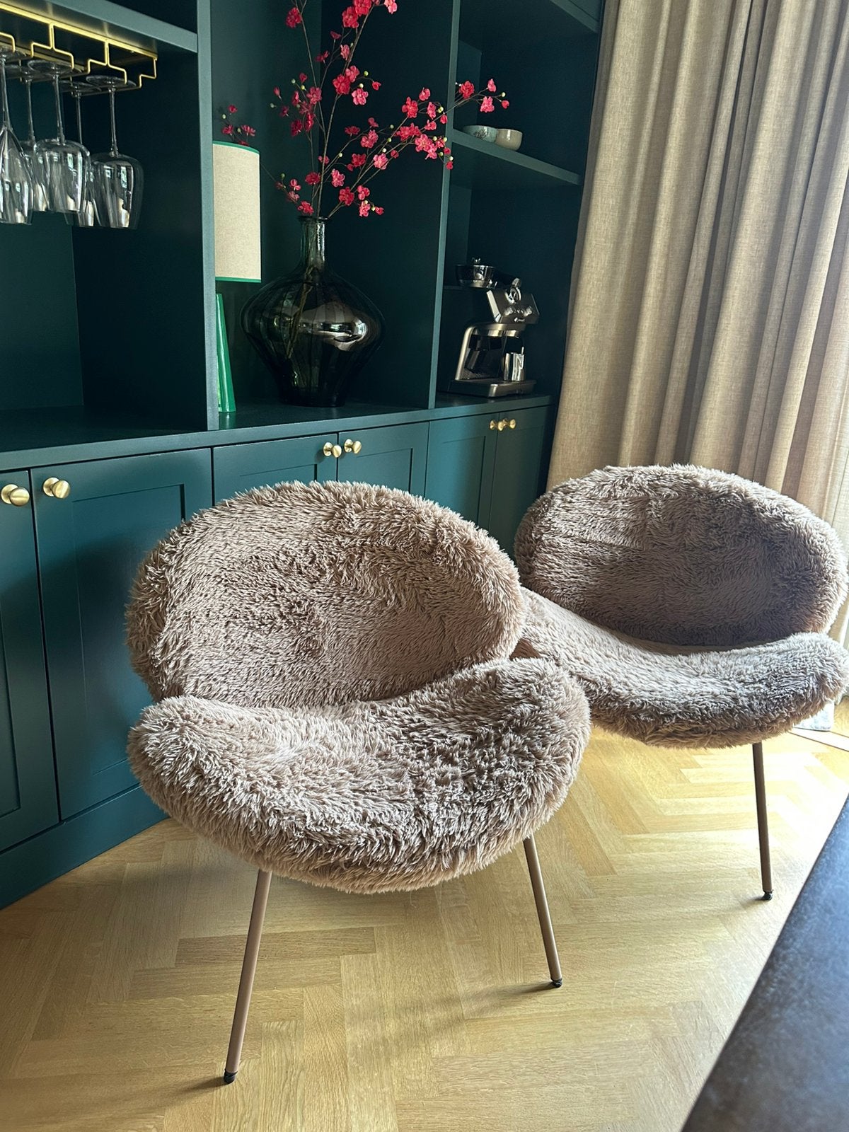 Super leuke trendy fauteuils Coco Maison (nieuwstaat), Ophalen, Minder dan 75 cm, Nieuw, Stof