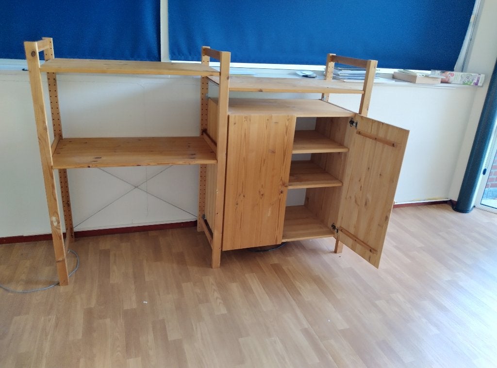IVAR Opbergsysteem (IKEA), Ophalen, Gebruikt