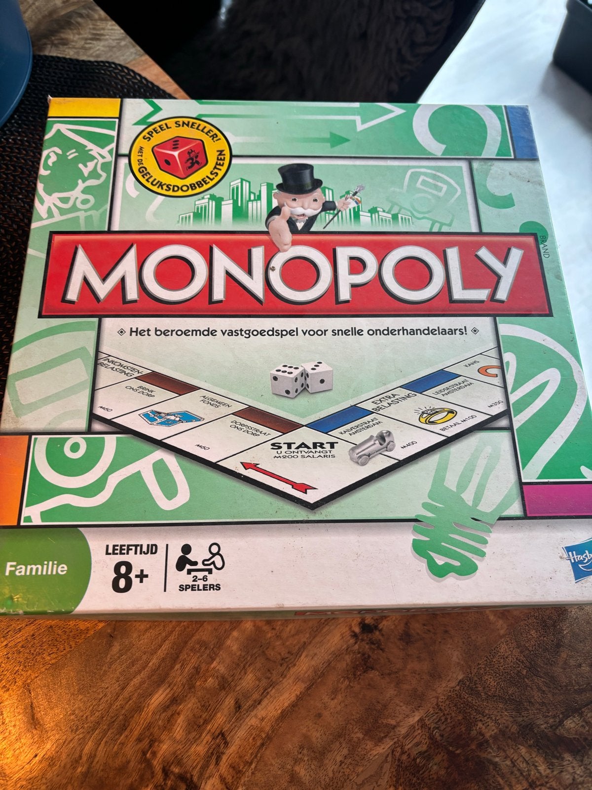 Monopoly bordspel - Compleet (op pionnen na), Drie of vier spelers, Ophalen of Verzenden, Gebruikt