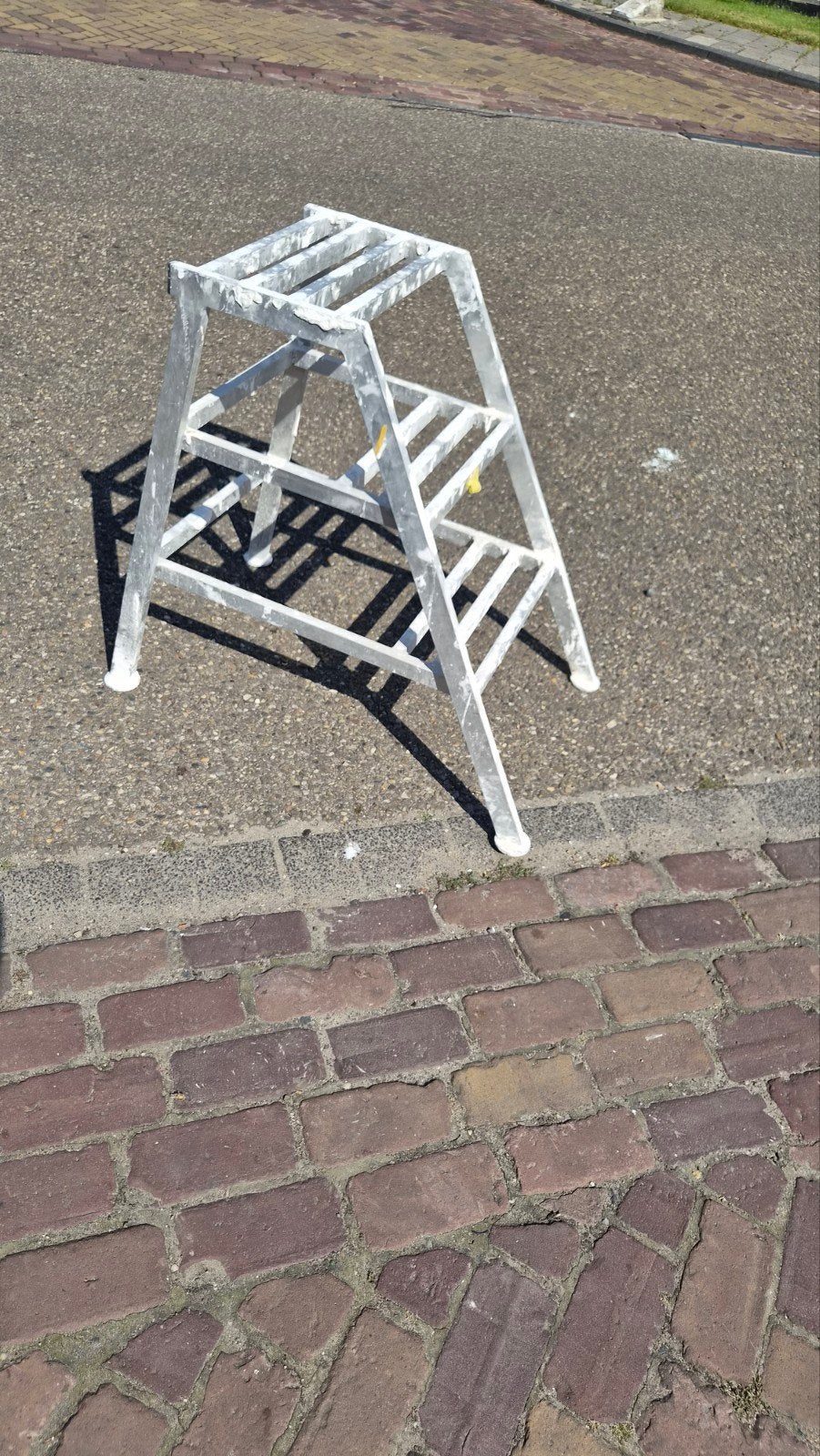 Te koop stukadoor trap- partij aluminium rijen, Ophalen of Verzenden
