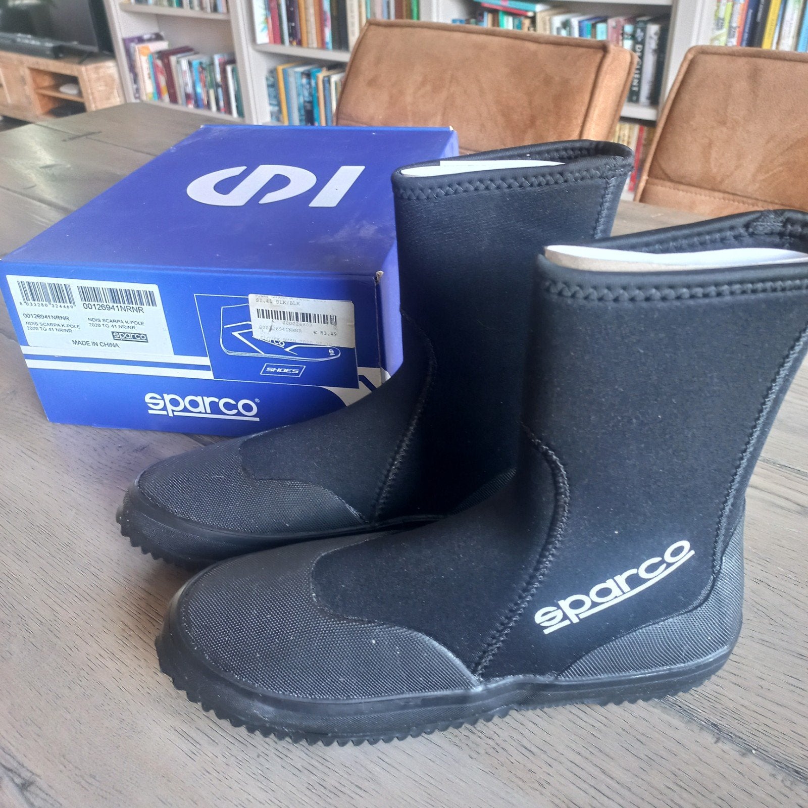 Sparco Waterdichte Karting Laarzen - Maat 41 - Nieuw, Ophalen of Verzenden, Nieuw, Kleding of Schoenen