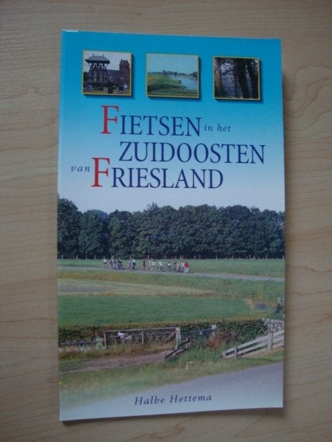 FIETSEN IN HET ZUIDOOSTEN van Friesland  Halbe Hettema, Ophalen of Verzenden, Zo goed als nieuw, Overige onderwerpen