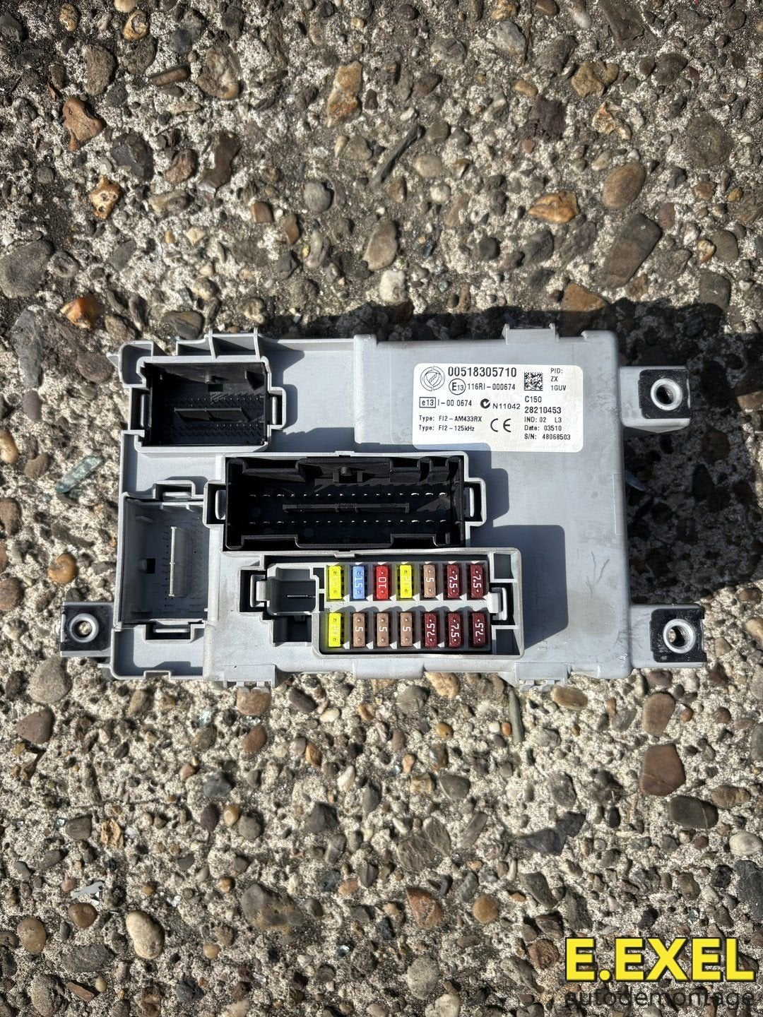 Zekeringkast Fiat 500 (312) 00518305710, Gebruikt, -, Ophalen of Verzenden, Fiat