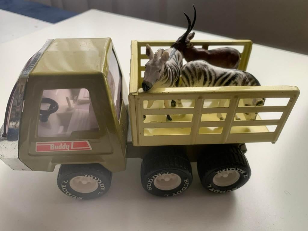 Kiepauto metaal met dieren, Ophalen of Verzenden