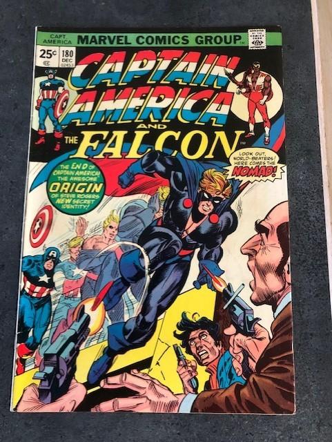 Captain America 180, 1st Nomad ( marvel stamp ontbreekt), Boeken, Strips | Comics, Eén comic, Ophalen of Verzenden, Gelezen, Amerika