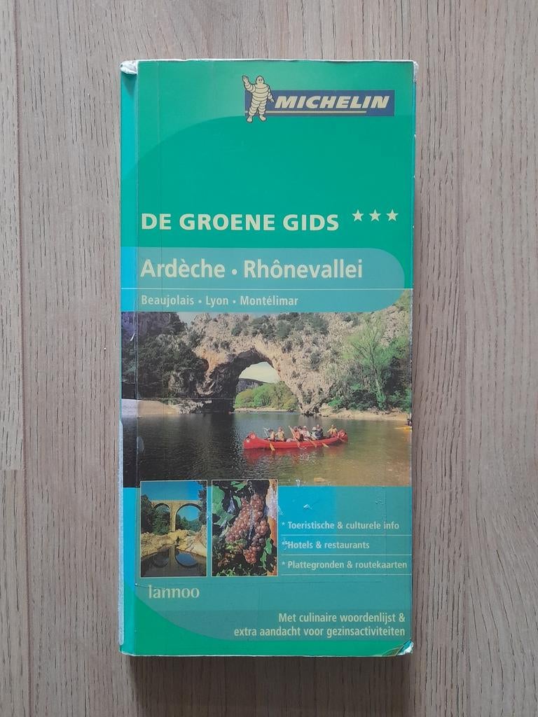 Michelin De Groene Gids Ardèche - Rhônedal Frankrijk, Gelezen, Michelin, Europa, Ophalen of Verzenden