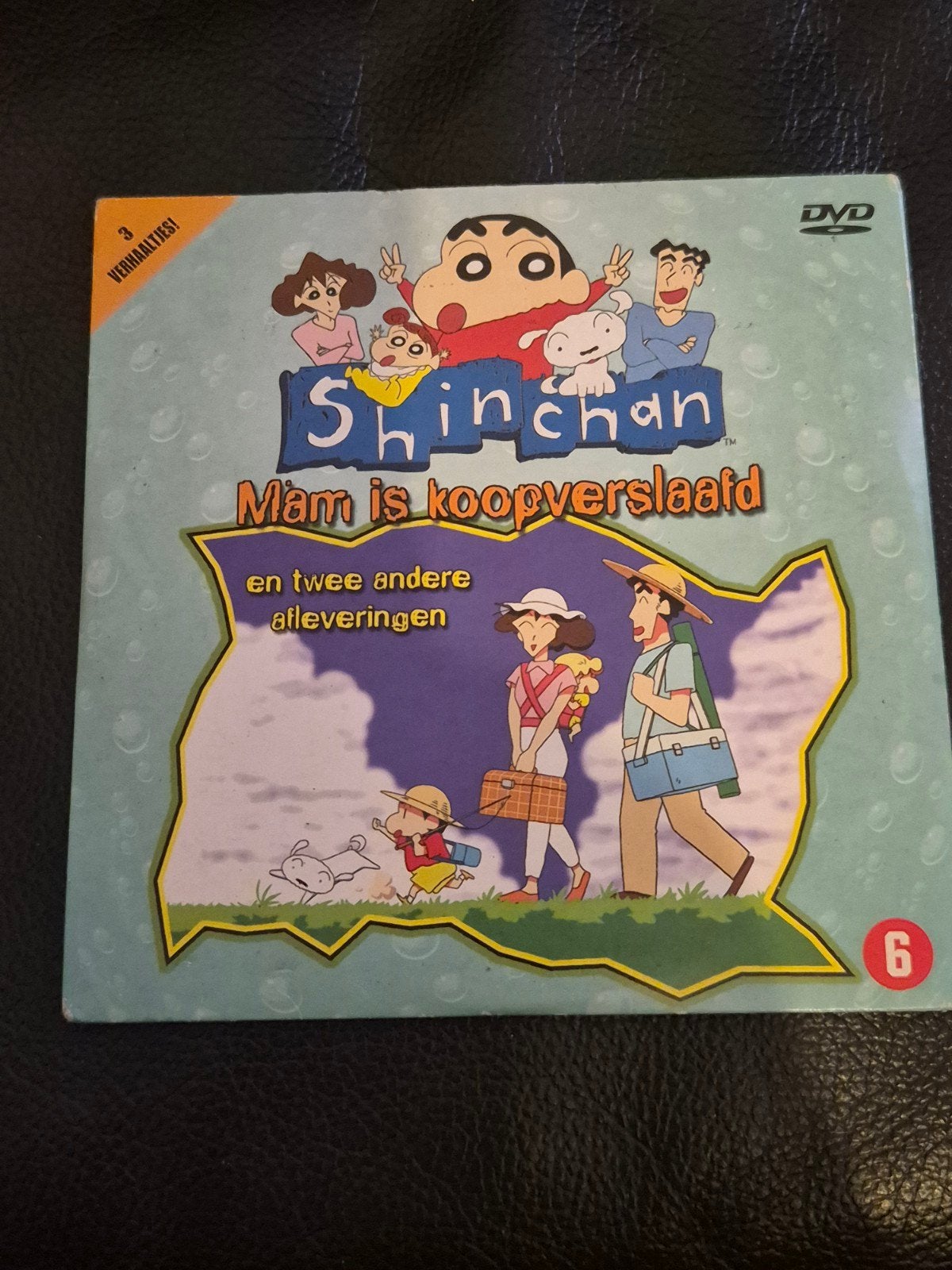 Shinchan: Mam is koopverslaafd - DVD (Nederlands gesproken), Gebruikt, Serie, Anime (Japans), Vanaf 6 jaar