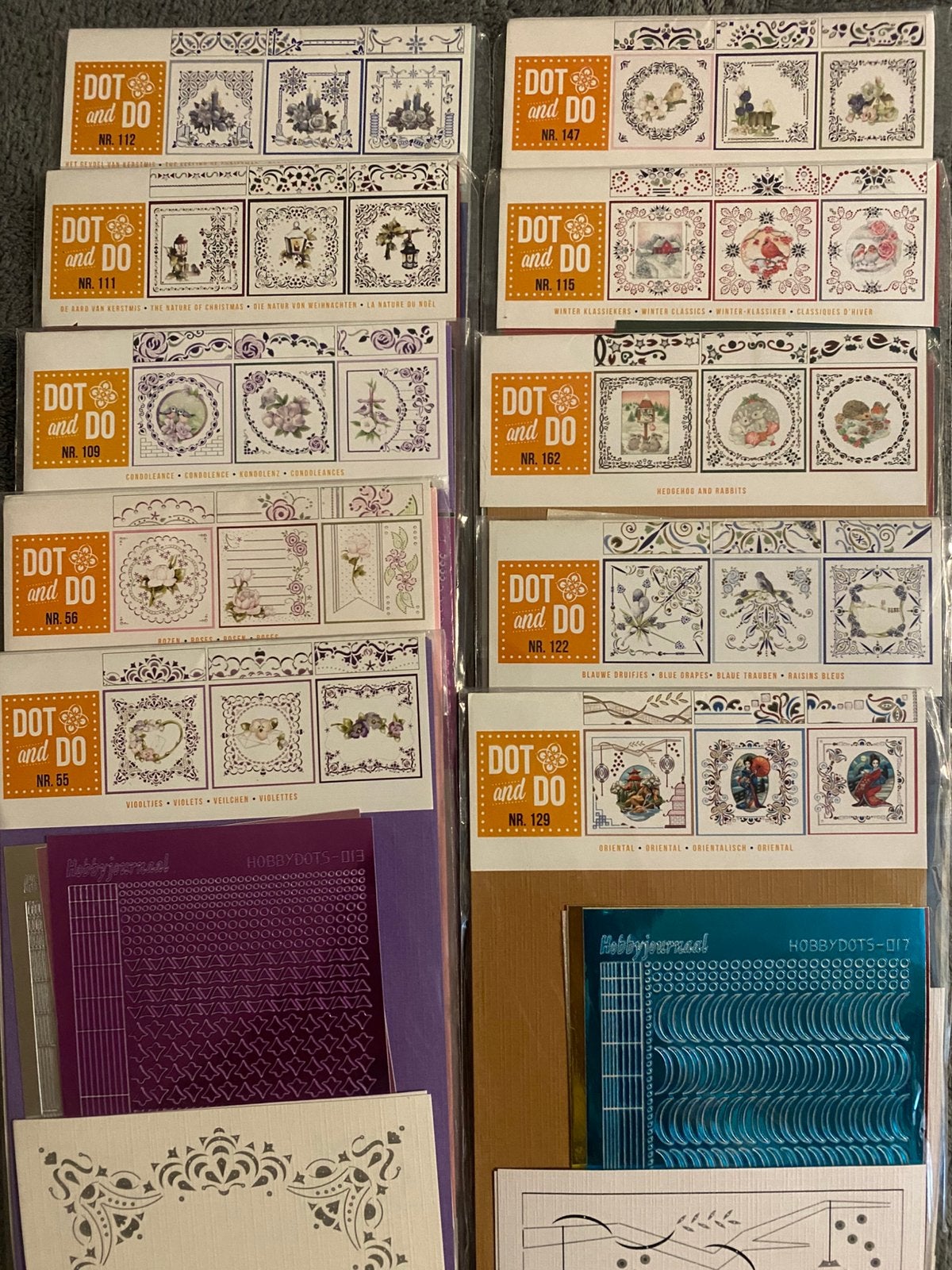 10 x Dot and do sets (2), Ophalen of Verzenden, Nieuw, Overige thema's