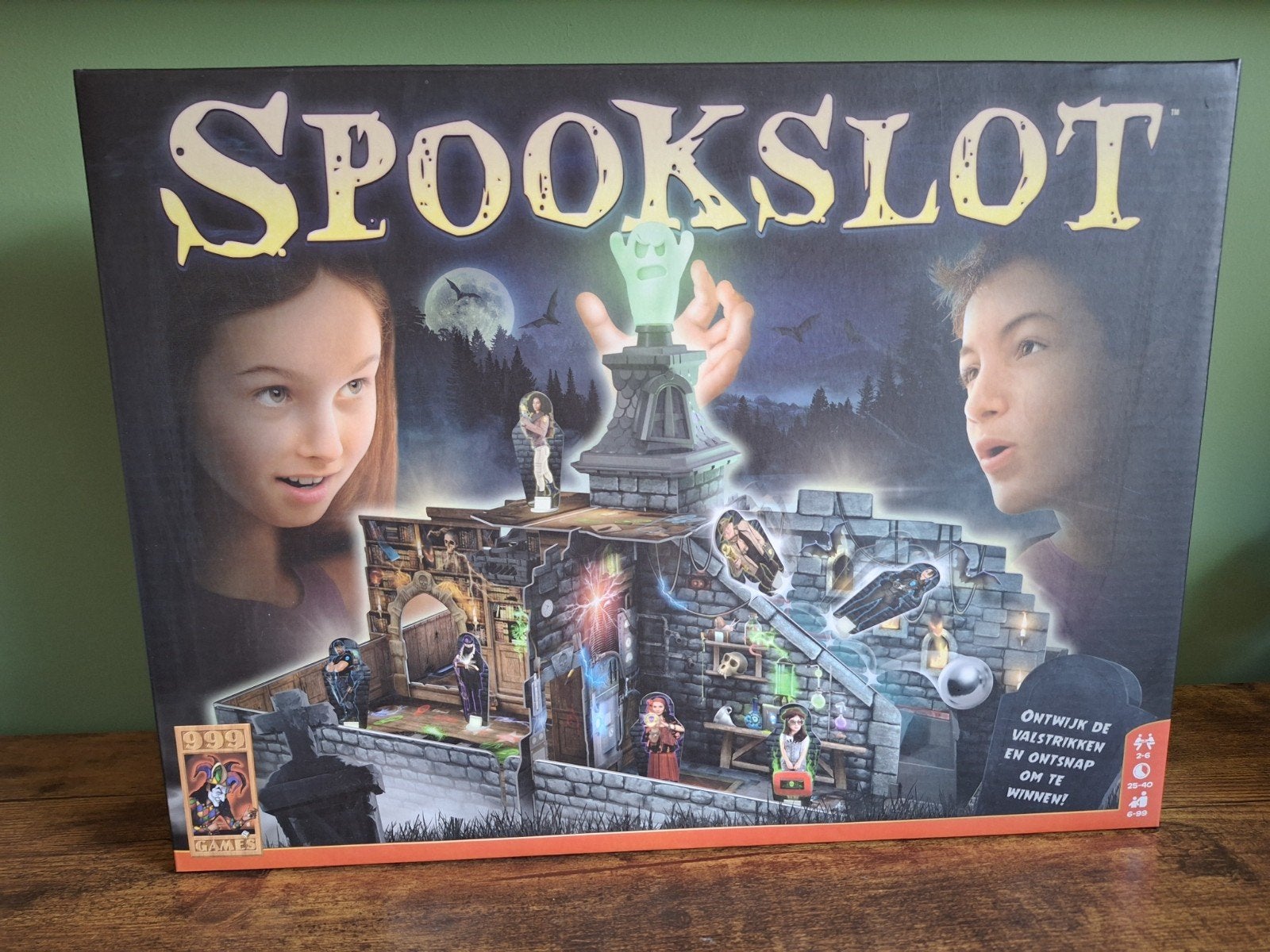 Spookslot Bordspel - Nieuwstaat, Een of twee spelers, Ophalen of Verzenden, Nieuw, 999 Games