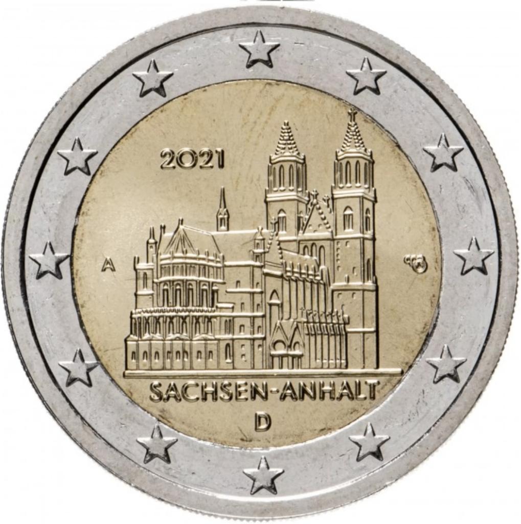 Euromunten, Postzegels en Munten, Munten | Europa | Euromunten, Ophalen of Verzenden, Duitsland, 2 euro, Losse munt