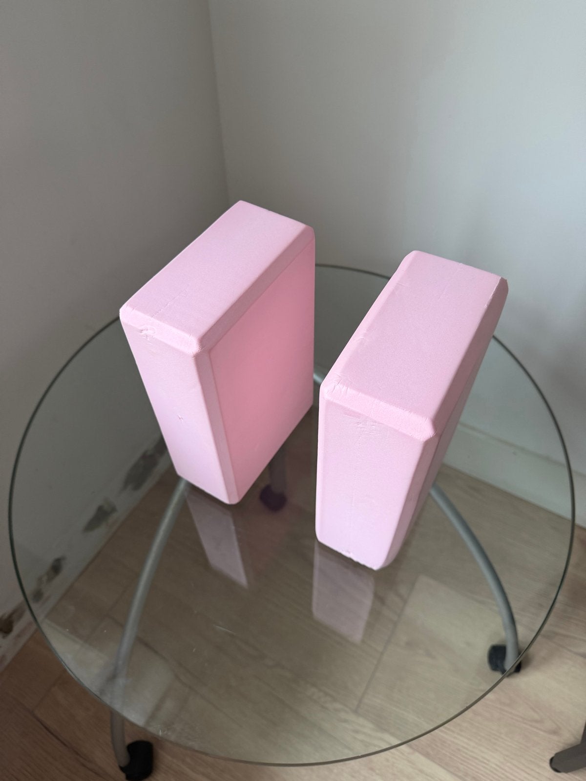 Nieuw! yoga blokken voor hielspoor, yoga, pilates, Ophalen of Verzenden, Gebruikt, Yoga-accessoire