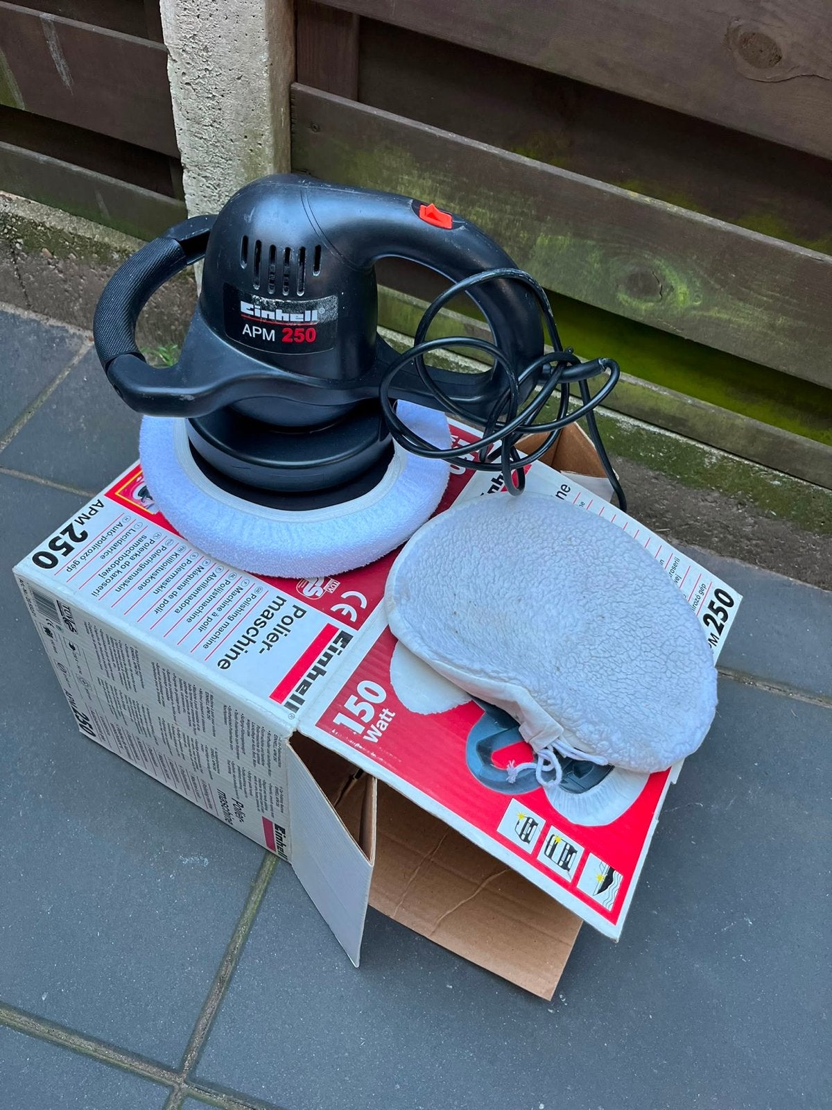 Einhell APM 250 Polijstmachine - 150 Watt, Ophalen, Gebruikt