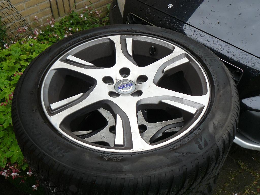 set xc70-wielen, Auto-onderdelen, Banden en Velgen, Ophalen, 18 inch, Gebruikt, Banden en Velgen