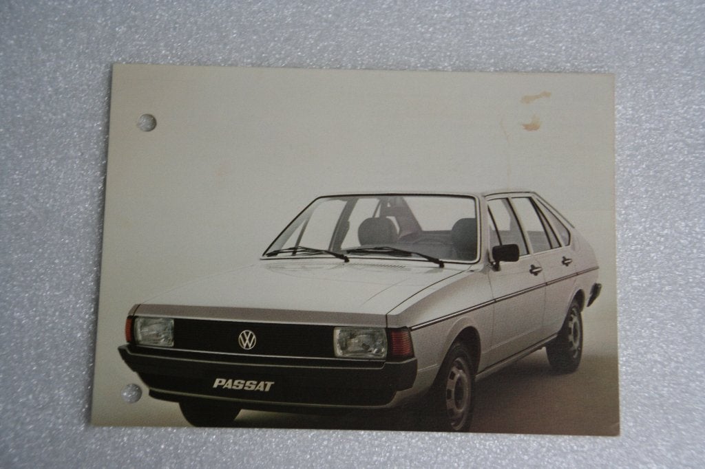 Persfoto op kaart Volkswagen Passat B2 (1980) (1), Ophalen of Verzenden, Volkswagen