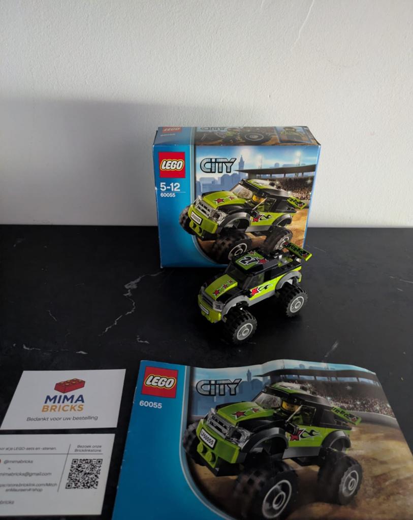 Lego City 60055 Monster Truck Compleet met doos en boekje, Overige merken, LEGO Group, Ophalen of Verzenden, Zo goed als nieuw