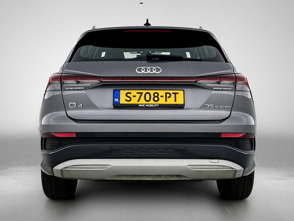 Audi Q4 e-tron 35 Advanced edition 55 kWh | Navi | Clima |, Automaat, Gebruikt, Zwart, 24 min