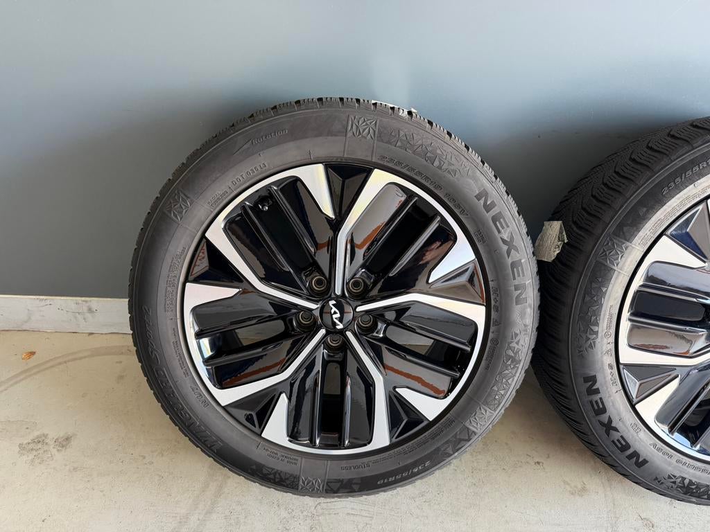 Kia Ev-6 velgen 19 inch Origineel 5x114,3 winterset zgan, Ophalen of Verzenden, 19 inch, Banden en Velgen