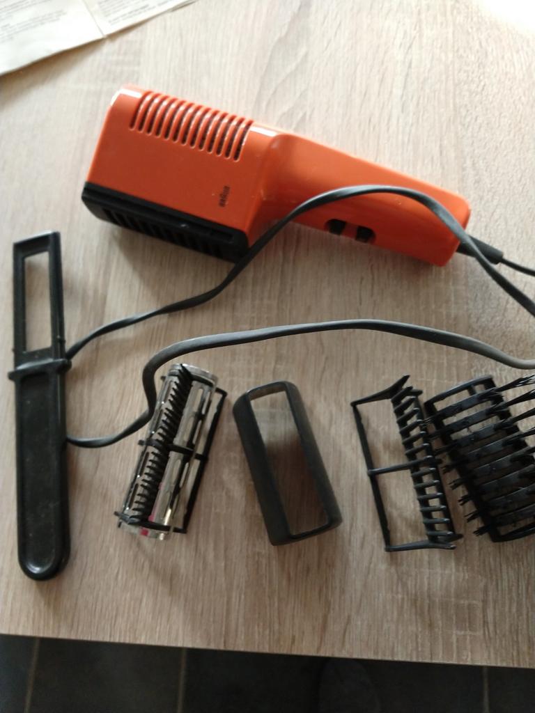 Braun fohn., Ophalen of Verzenden, Zo goed als nieuw, Föhn of Haardroger
