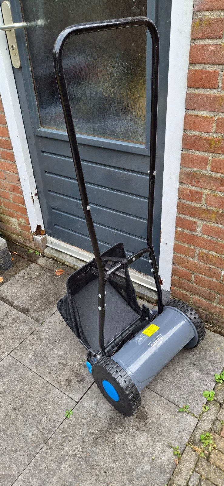Gamma HGM30 Handgrasmaaier met opvangzak, Ophalen, Handgrasmaaier, Minder dan 30 cm, Zo goed als nieuw