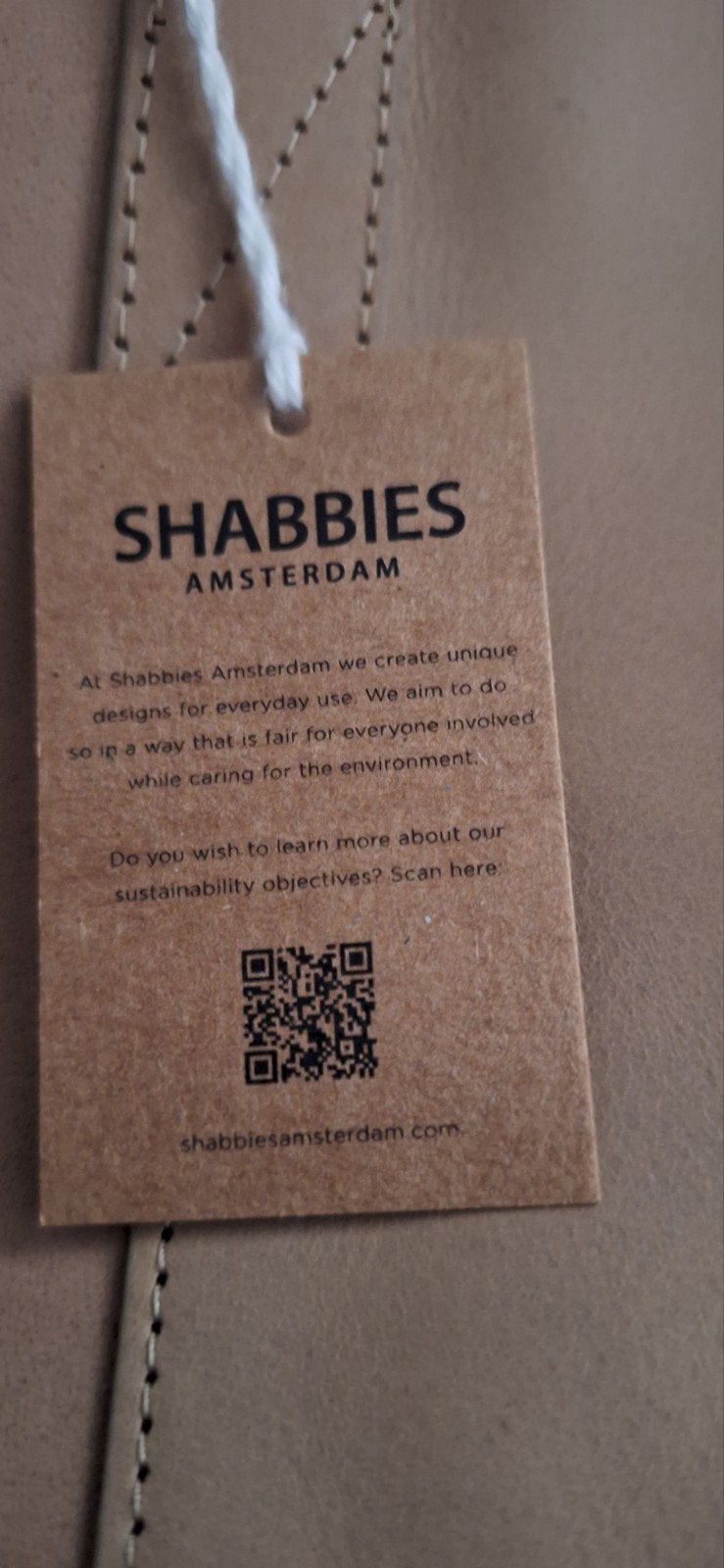 Shabbies Amsterdam Shopper - Nieuw met label, Ophalen, Nieuw, Beige, Shopper