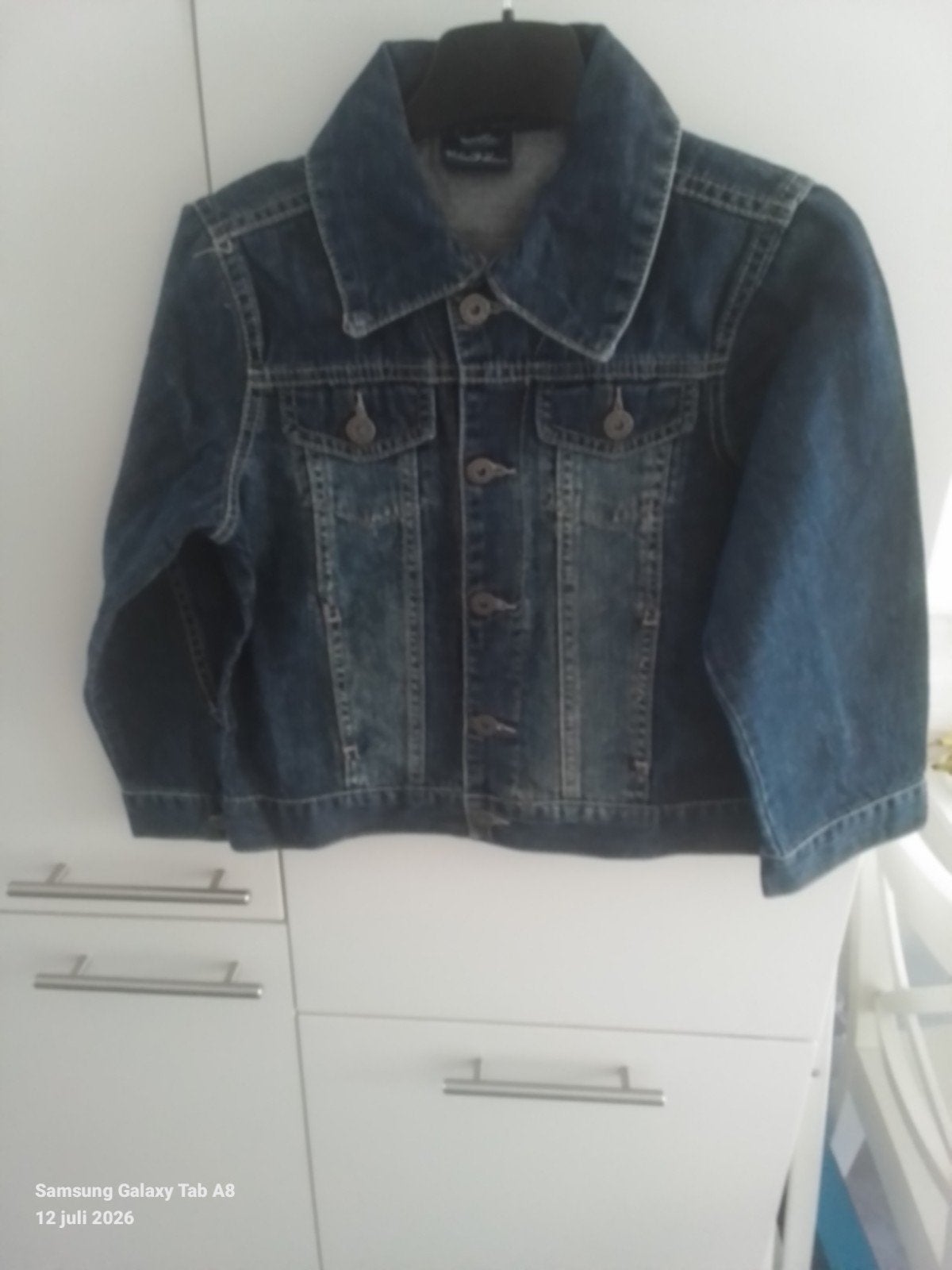 Heel mooi spijker jack merk VILLA HAPP, Ophalen of Verzenden, Zo goed als nieuw, Meisje, Jas